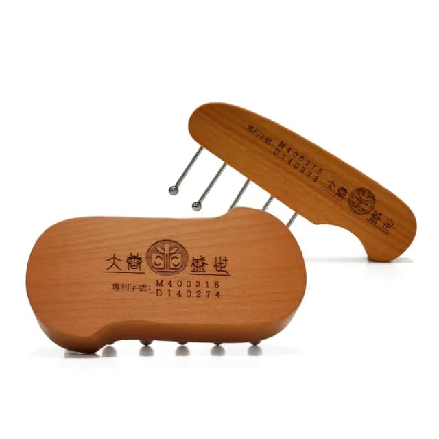 【大唐盛世】健康無痕刮痧組加送精油霜 刮痧板(台灣製)母親節禮物