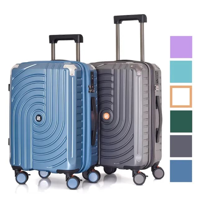 【Leadming】20吋杯架箱可擴大行李箱 登機箱(多色多款任選)