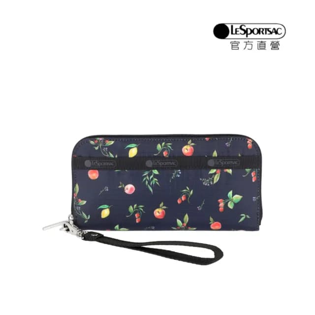 【LeSportsac官方直營】輕量尼龍 腕帶錢包(3462 盛夏果實)