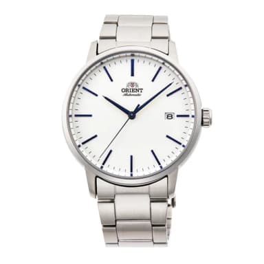 【ORIENT 東方錶】ORIENT 東方錶 DATEⅡ機械錶 鋼帶款  白色 - 40.0mm(RA-AC0E02S)