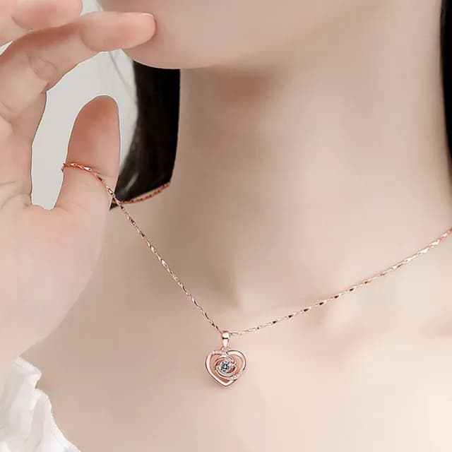 【KT DADA】質感小物 禮品 生日禮物女生 伴娘禮物 純銀項鍊 婚禮禮物 純銀項鍊 銀項鍊 紀念日禮
