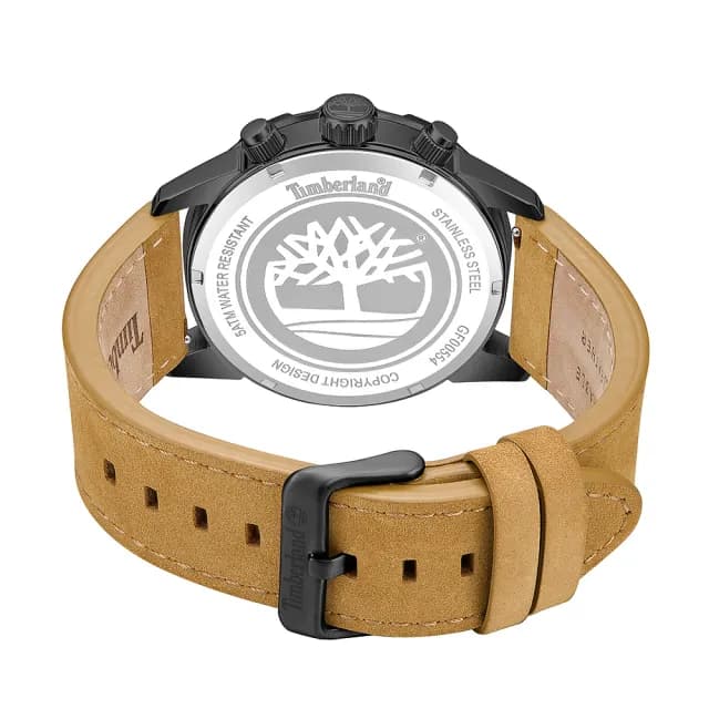 【Timberland】天柏嵐 CAMPTON系列 三眼多功能手錶-黑 禮物 送禮 推薦(TDWGF0055403)