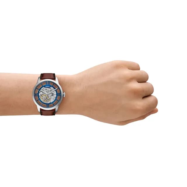 【FOSSIL】Townsman 爵士鏤空機械錶-44mm 禮物 送禮 推薦(ME3267)