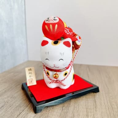 【Ciao Li 僑俐】日本京都緣起15cm招財貓(招財 招福 擺件 開業禮 交換禮物 入厝禮)