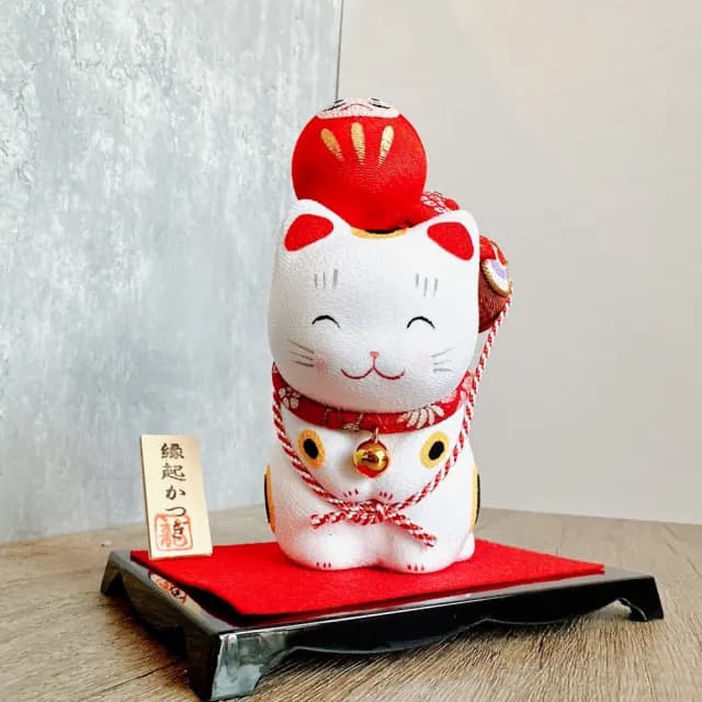 【Ciao Li 僑俐】日本京都緣起15cm招財貓(招財 招福 擺件 開業禮 交換禮物 入厝禮)