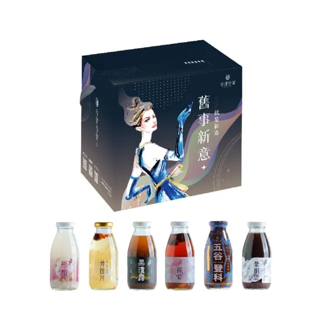 【谷溜谷溜】舊事新意母親節禮盒295mlx6瓶/盒(母親節獻禮)