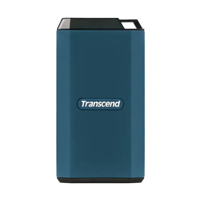 【Transcend 創見】ESD410C 2TB USB3.2/Type C 抗摔防水雙介面外接SSD行動固態硬碟-藏青藍(TS2TESD410C)