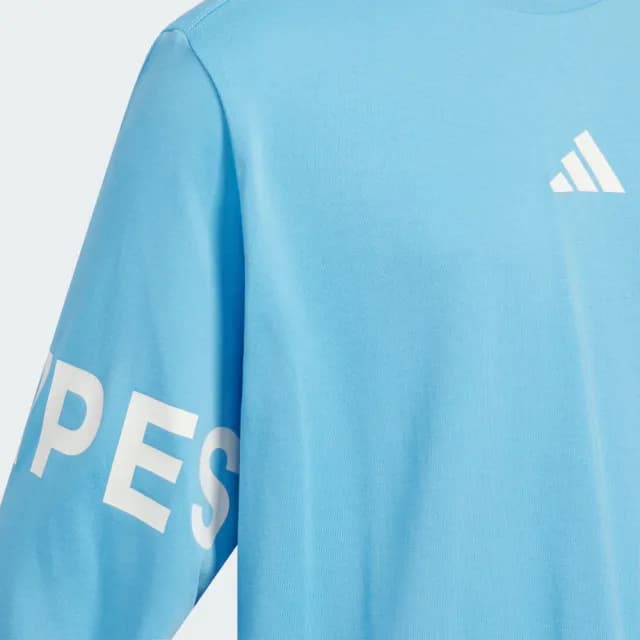 【adidas 愛迪達】長袖上衣 童裝 JM4579