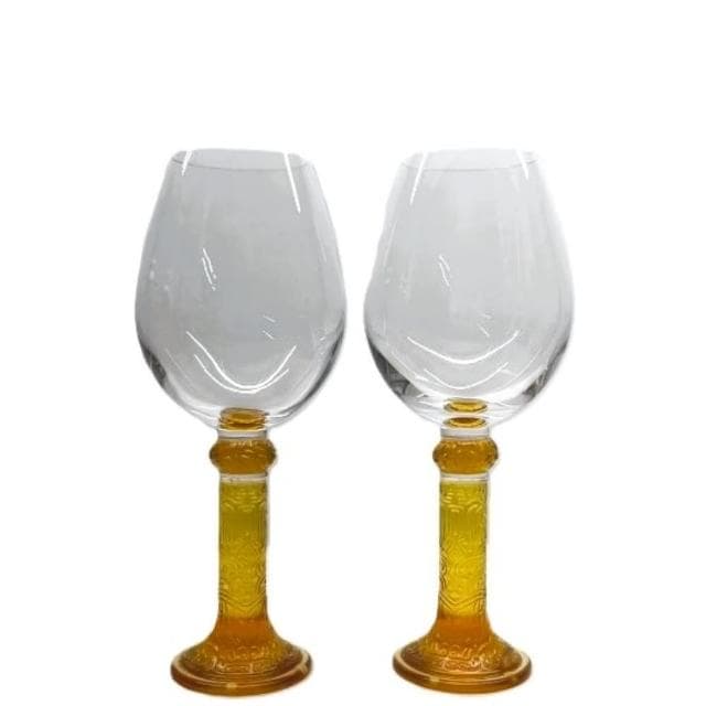 【琉璃工房】月影搖 對杯  發財/升官(母親節/送禮/琉璃/水晶/藝術品/擺飾/禮贈/企業)