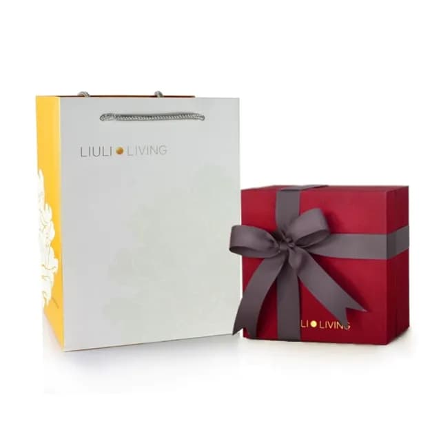 【琉璃工房 LIVING】月影搖 對杯  生日禮物/入厝禮(結婚禮物/入厝禮/送禮/琉璃/水晶/藝術品/擺飾/禮贈)