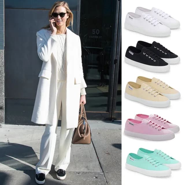 【SUPERGA】休閒鞋 女鞋 小白鞋 3750 輕量系列 LEGGERA 共5色(S7151EW)