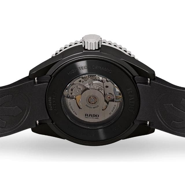 【Rado 雷達表 官方授權】庫克船長高科技陶瓷鏤空機械錶-43mm R03推薦 送禮 禮物 推薦(R32127156)