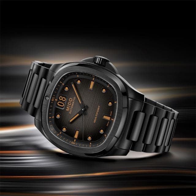 【MIDO 美度】官方授權 Multifort 先鋒系列TV大日期窗機械錶-40mm(M0495263308100)