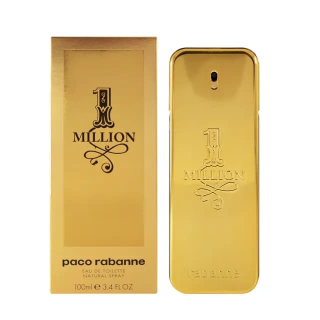 【Paco Rabanne】百萬男性淡香水 100ml(1 Million 平行輸入)