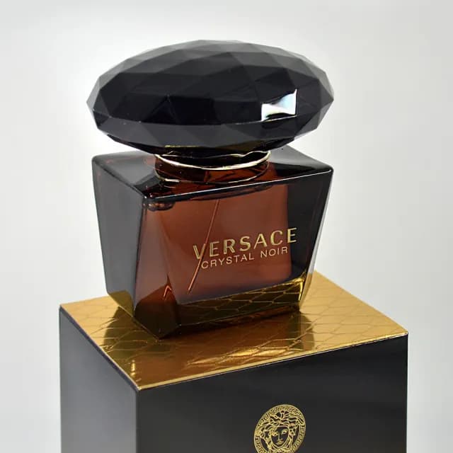 【VERSACE 凡賽斯】星夜水晶女性淡香水 90ml(Crystal Noir平行輸入)