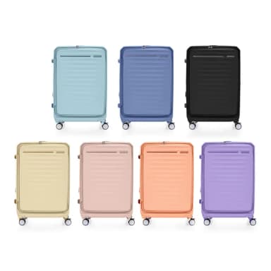 【AMERICAN TOURISTER 美國旅行者】28吋 FRONTEC 前開式/上掀式可擴充輕量PC避震煞車輪行李箱(多色可選)