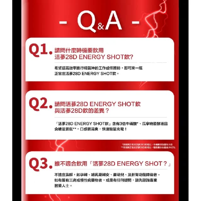 【正官庄】活蔘28D ENERGY SHOT 5盒組-50mlx10瓶(3倍牛磺酸/專利瓜拿納發酵液)
