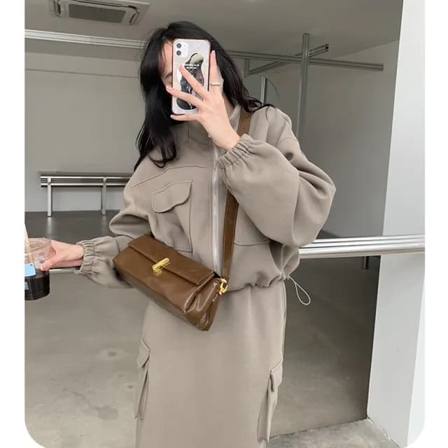 【MoonDy】情人節禮物 七夕 包包女 包包 單肩包 小包包 腰包女 側背包女 復古洋氣包包  休閒單肩包 法棍包