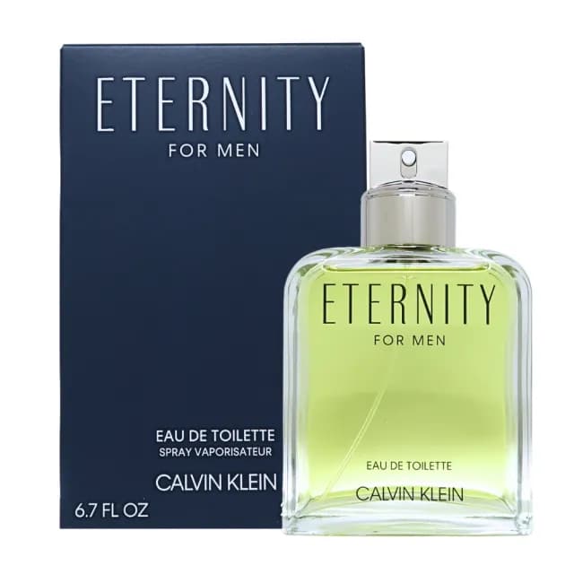 【Calvin Klein 凱文克萊】CK Eternity 永恆男性淡香水 EDT 200ml(平行輸入)