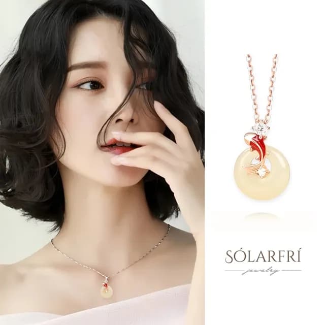 【SOLARFRi】新款設計項鍊｜時尚女士項鏈可調鍊圍大小 附品牌禮盒包裝(閨蜜女友老婆情人生日交換聖誕禮物)