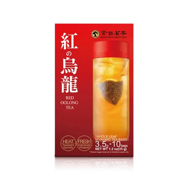 【金品茗茶】紅烏龍茶包10包x1盒