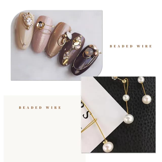 【動手做】DIY手工串珠穿引線-2入(銅絲線 銅線 手鍊 串珠線 金屬線 手工藝 美甲 串珠材料)