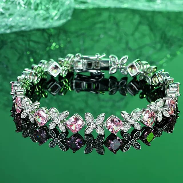 【LEEHER】雙11 S925/純銀手鍊/手鍊/純銀手鍊/送禮/閨蜜手鍊/招財手鍊/銀手鍊/四葉草手鍊/時尚