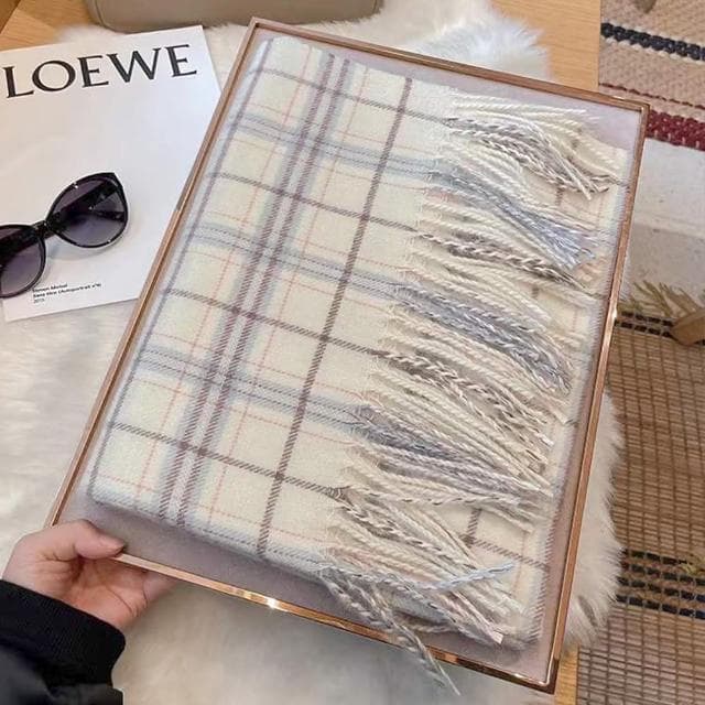 【KT DADA】母親節禮物 百搭圍巾 復古圍巾 格子圍巾 韓國圍巾 防風毯 冷氣毯 披巾 圍脖 圍巾 保暖披肩 生日