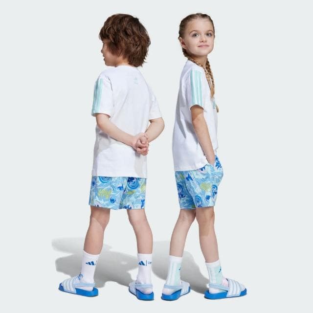 【adidas 愛迪達】DISNEY LILO & STITCH 運動套裝 童裝 JF3659