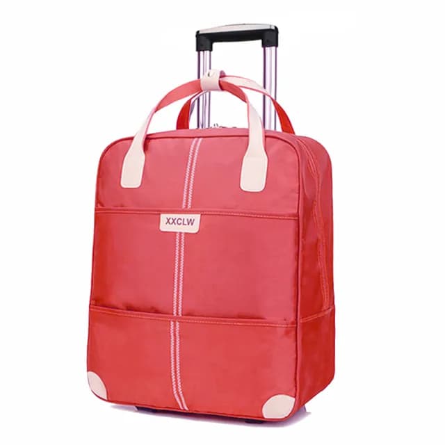 【悅生活】雙11 情人節禮物 七夕 拉桿包 拉桿袋 登機袋 行李箱 購物車 21吋 俐落有型拉桿旅行袋(GoTrip 微