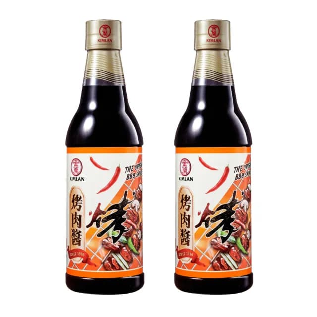 【金蘭食品】辣味烤肉醬590ml x2入(辛辣/烤肉/暑假/中秋節/團圓/相聚)