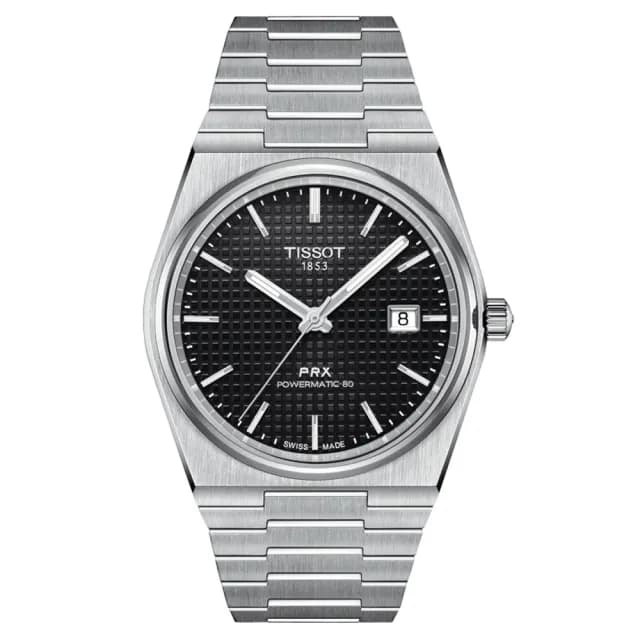 【TISSOT 天梭】PRX系列 1970年代復刻 機械腕錶 畢業禮物 送禮 推薦(多款可選)