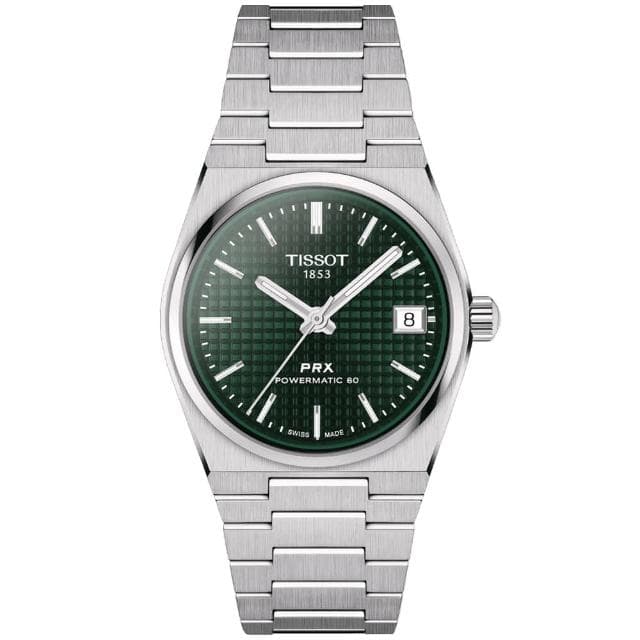 【TISSOT 天梭】PRX系列 1970年代復刻 機械腕錶 母親節 禮物 推薦(多款可選)