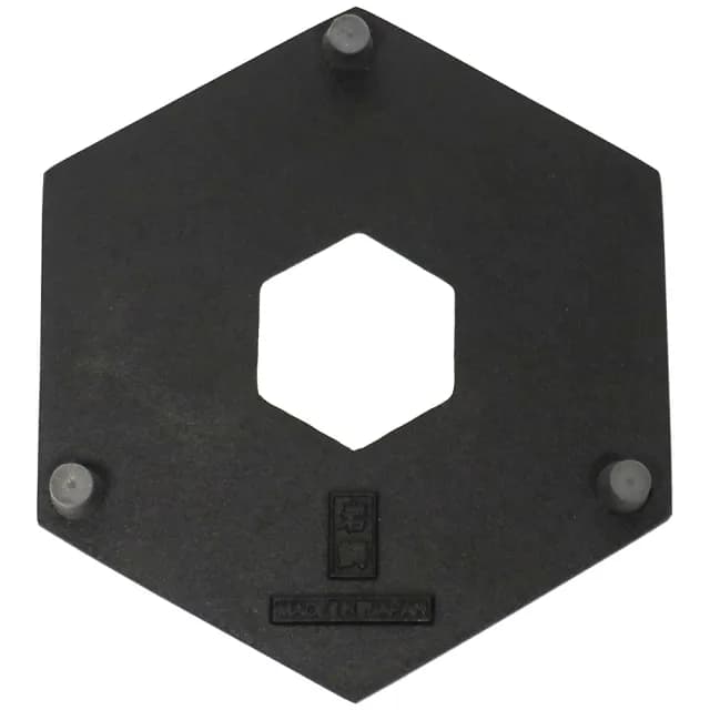 【福介商店】南部鐵器 日本鑄鐵壺墊 岩鑄 六角龜甲 鑄鐵壺墊-黑色(鍋墊 隔熱墊 茶具)
