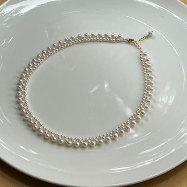 【KARAT】手工 限量  編織 極光 珍珠 項鍊