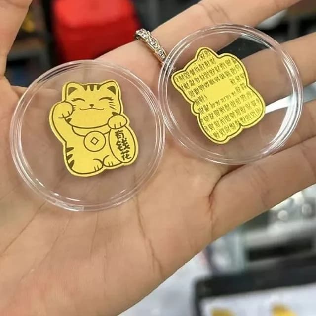 【Penny珮妮】金箔手機貼2款可選(交換禮物 生日禮物 情人節 尾牙 新年 結婚)