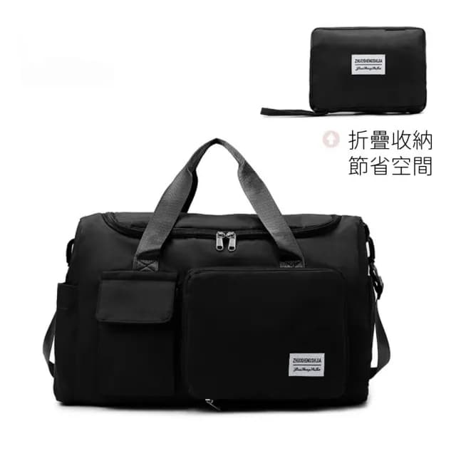 【小巳XIAOSI】父親節禮物 日系質感旅行袋 柔韌面料 舒適加寬背帶(防水包 防潑水側背包 側肩包拉桿包旅遊收