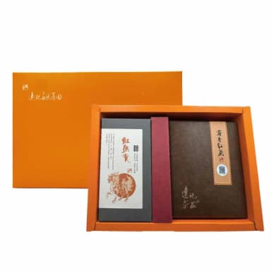 【台東鹿野連記茗茶】紅烏龍茶+蜜香紅茶禮盒X1盒(100g散茶-盒 + 3gX10入茶包-盒)