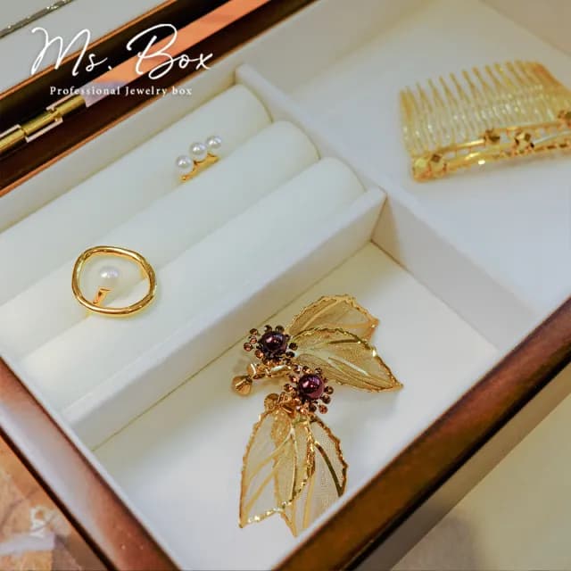 【Ms. box 箱子小姐】情人節禮物 英國MELE&CO高級木質飾品盒/珠寶盒/收納盒(英倫古典風格小木盒)