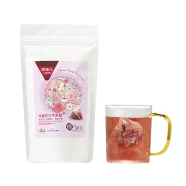 【慢悠仙】神農獎玫瑰花茶包 1.2gX10入(台灣/可沖泡20壺/SGS無農藥/無咖啡因/養生茶)