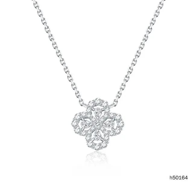 【鉅曜】精品小鹿鑽石項鍊 情人禮物(培育鑽石)