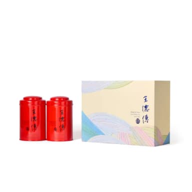 【王德傳】德傳迎曦茶葉禮盒附提袋-阿里山金萱120g+焙香四季烏龍120g(德傳好禮茶葉禮盒)