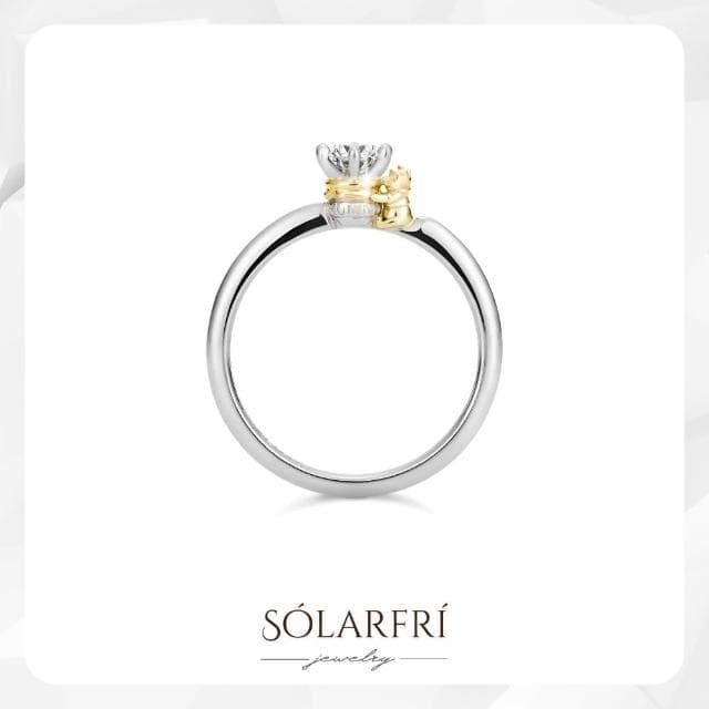 【SOLARFRi】蜂蜜小熊戒指女｜可調整戒圍大小品牌禮盒包裝(閨蜜生日情人節女友老婆母親聖誕禮物)