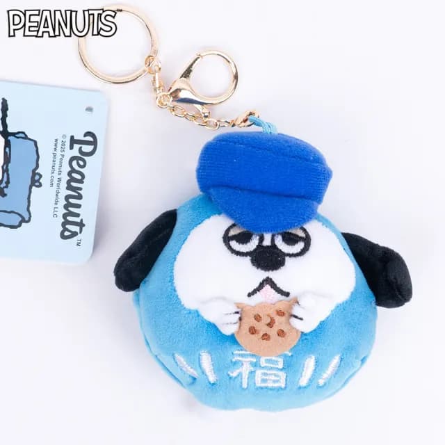 【SNOOPY 史努比】歐拉夫好福氣達摩零錢包