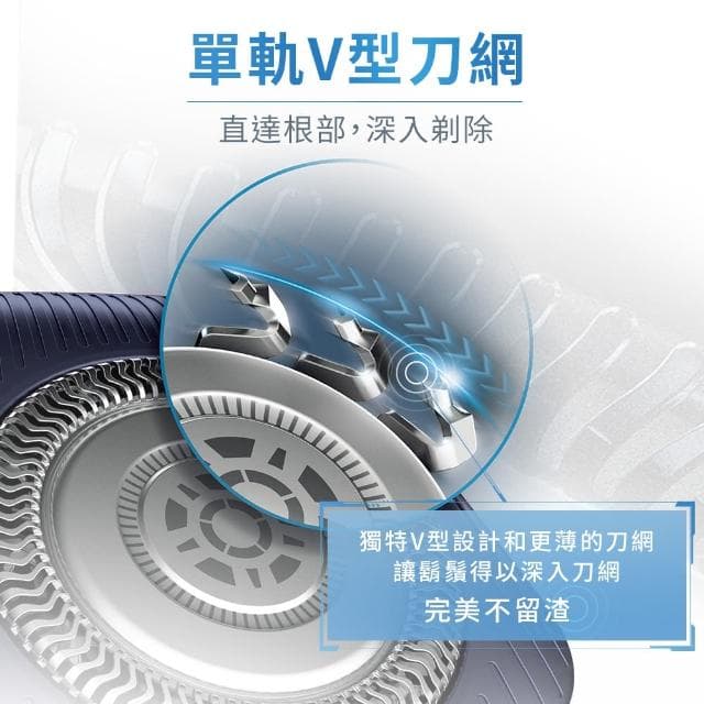 【Philips 飛利浦】全新AI 5系列電鬍刀 S5889/60