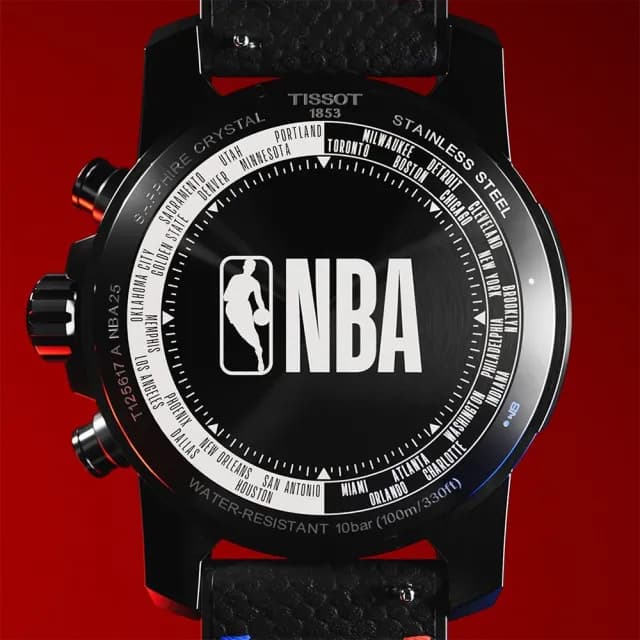 【TISSOT 天梭 官方授權】NBA特別款 東尼·帕克配戴 Supersport 籃球計時手錶 禮物 推薦(T1256173706700)