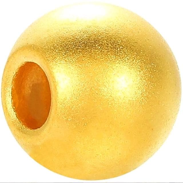 【Penny珮妮】黃金999迷你轉運金珠DIY裸珠吊墜2款可選(母親節 交換禮物  生日禮 情人節 尾牙 新年 結婚)