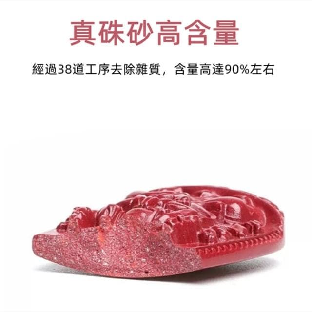 【Penny珮妮】紫金硃砂平安扣紅繩吊墜項鍊小款2cm(兒童節 交換禮物 送女友 生日 尾牙 母親節 情人節 新年)