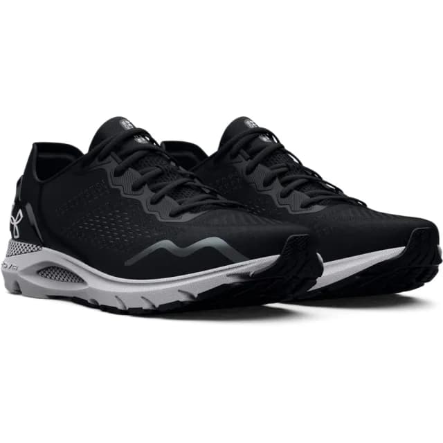 【UNDER ARMOUR】UA 男 HOVR Sonic 6 慢跑鞋 運動鞋_3026121-001(黑色)