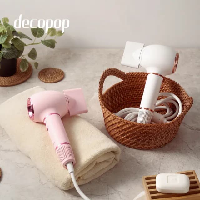 【decopop】美型負離子吹風機DP-801 父親節禮物(小蘋機)